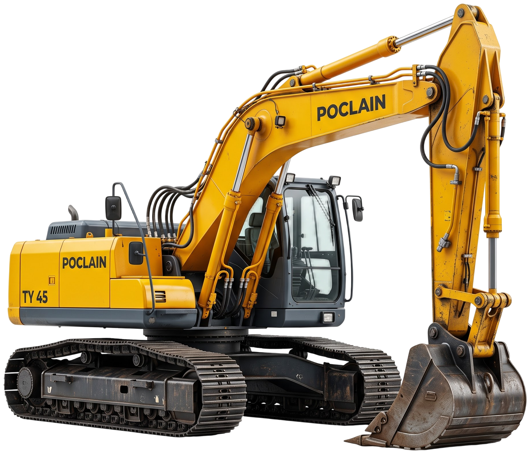 Hydraulic Excavator Poclain