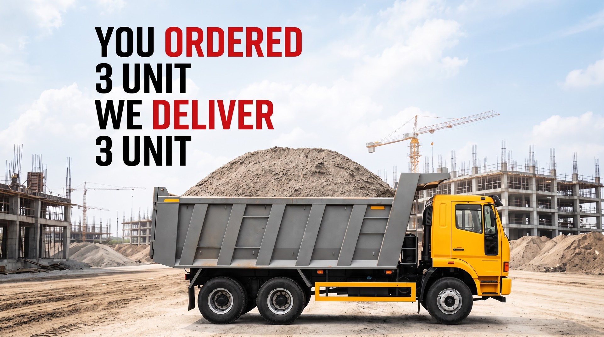 You Ordered 3 Unit We Deliver 3 Unit